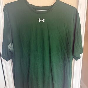 Under Armour Men's Dark Green Short Sleeve Tee